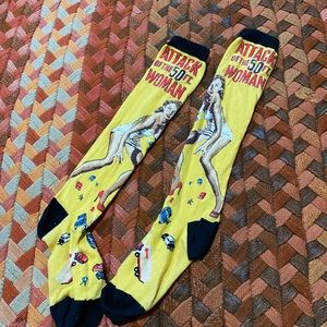 “Attack of the 50 Ft Woman” Socks